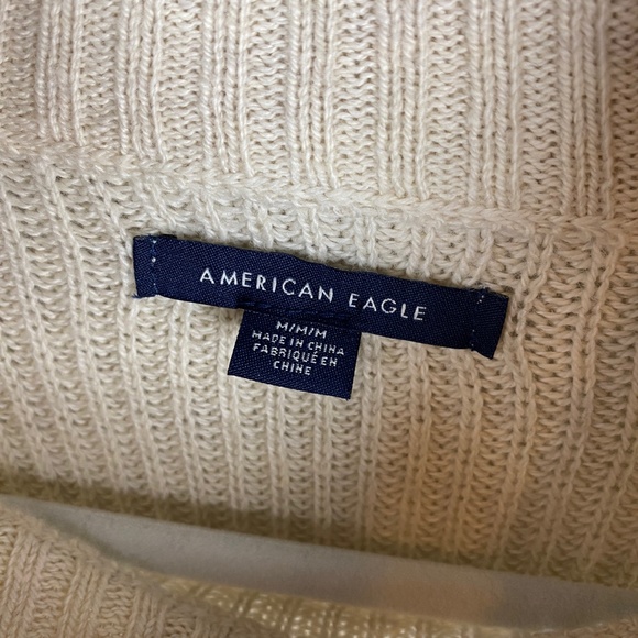American Eagle Mock Neck Sweater Dress - Size Medium - Picture 6 of 8